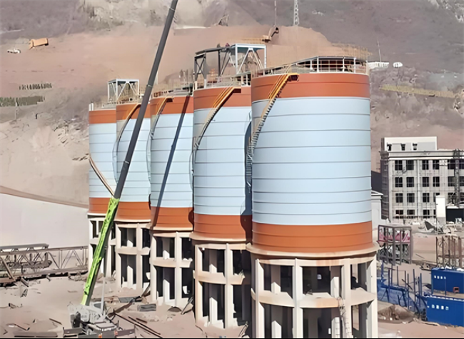 米东高架钢板仓