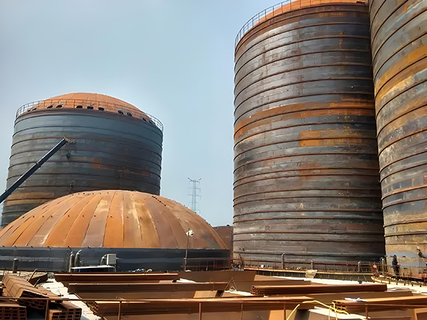 米东焦粉钢板仓